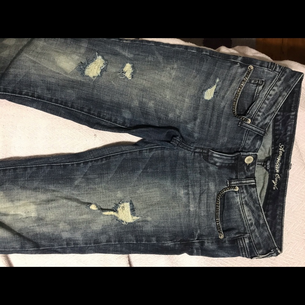 American eagle stretch jeans